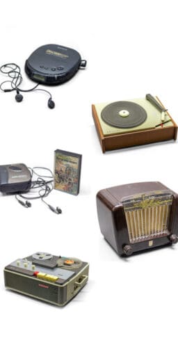 Elektrische muziekdragers